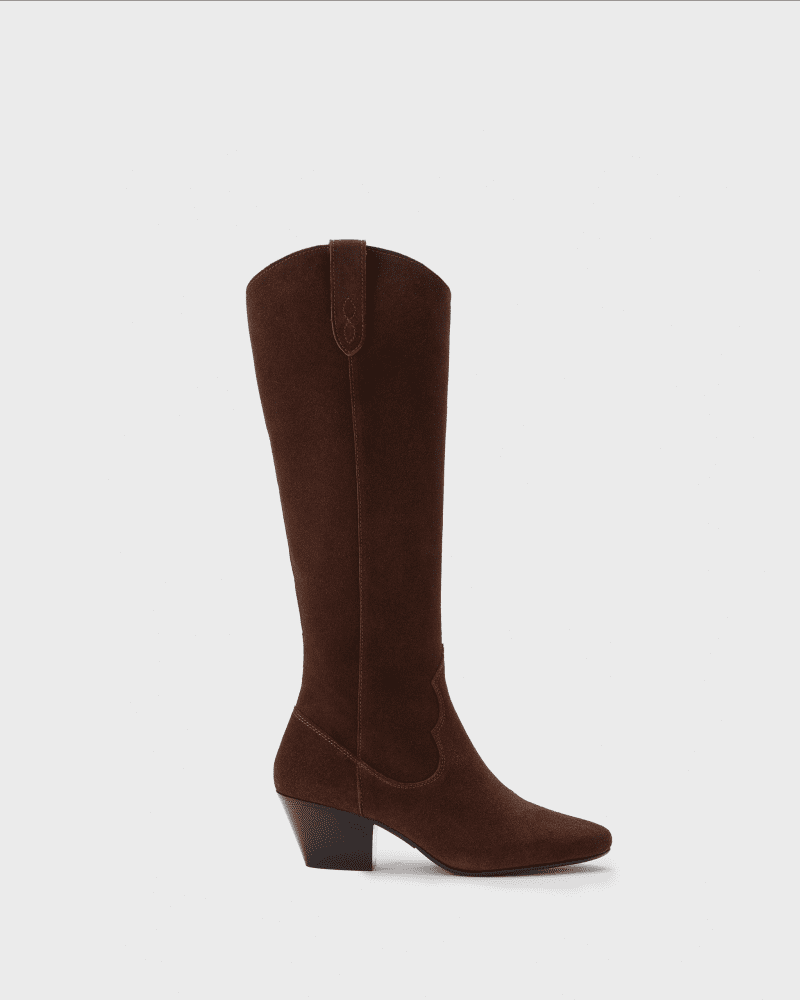 Saffron Brown Suede Slim Side 47fe8851 f1af 41f3 93bd f9e9f7846056